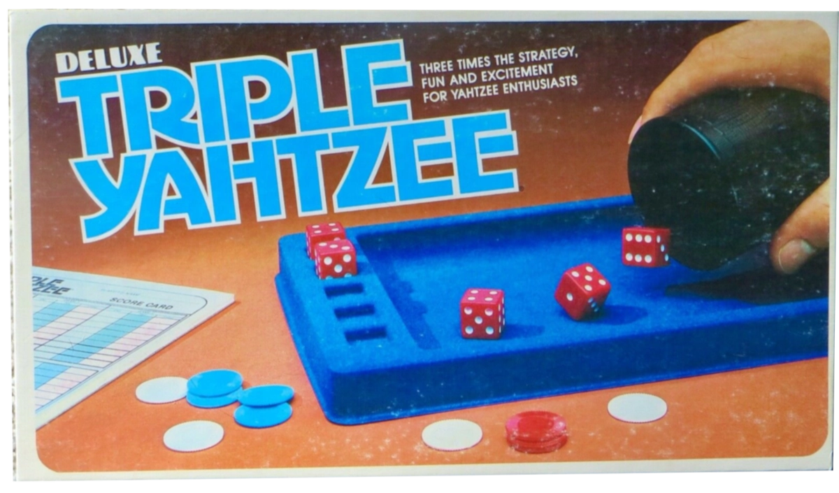 1978 Triple Yahtzee Box