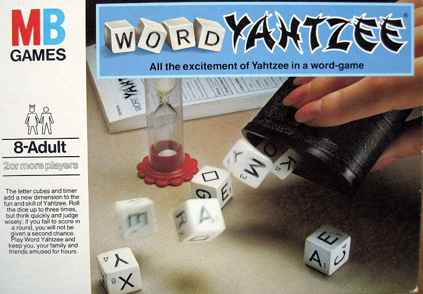 1979 Word Yahtzee Box