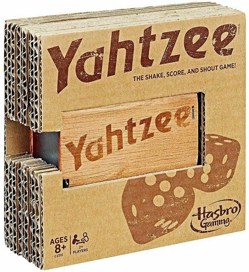 2018 Yahtzee Rustic Box