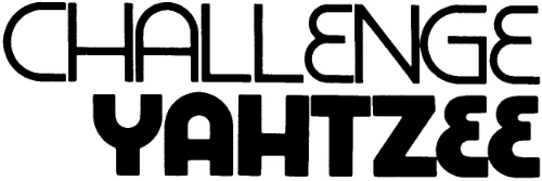 1974 Challenge Yahtzee logo.