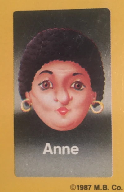 Anne from the Guess Who? board game