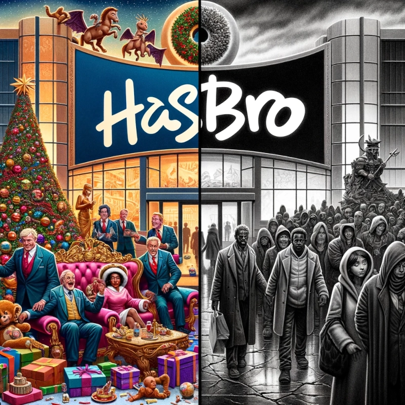 Fat cat Hasbro executives vs. the oppressed Yahtzee workforce