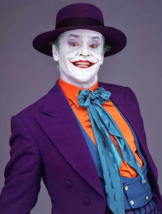 The Joker, played by Jack Nicholson