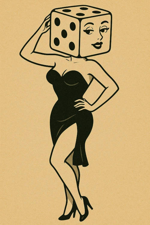 A sexy dirty Yahtzee woman.