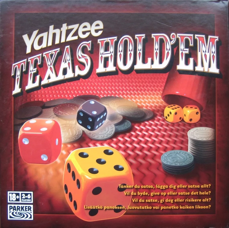 1996 Yahtzee Texas Hold'em Box - Nordic