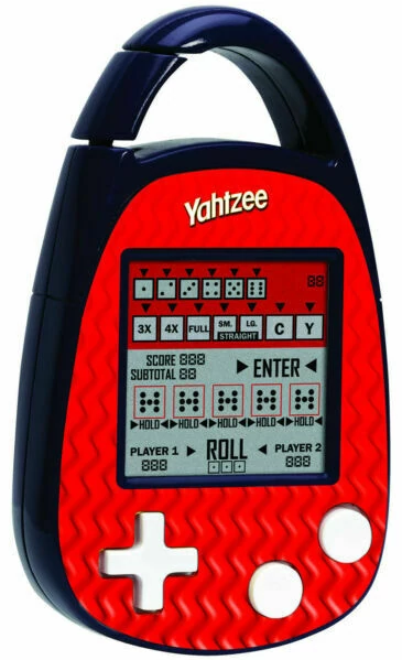 2011 electronic handheld Yahtzee game