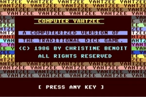 Electronic Computer Yahtzee