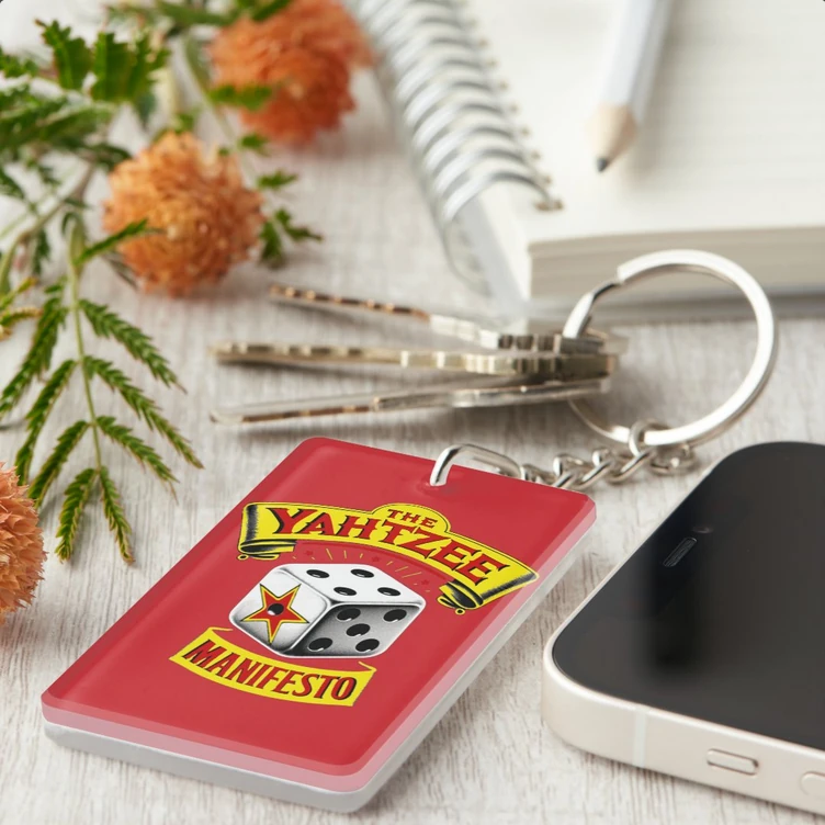 The Yahtzee Manifesto Keychain