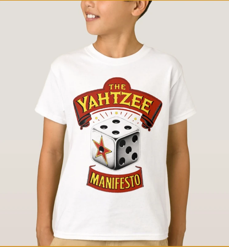 The Yahtzee Manifesto Kids T-Shirt
