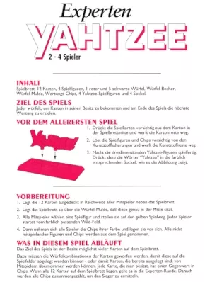 Experten Yahtzee