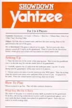 Showdown Yahtzee