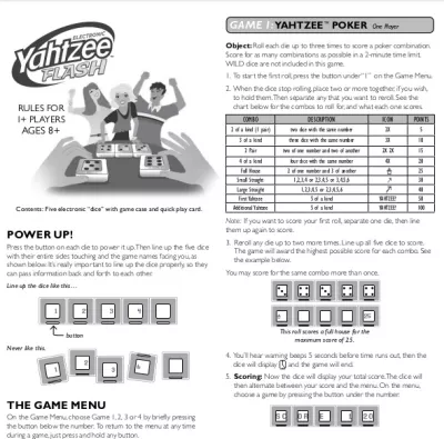Yahtzee Flash