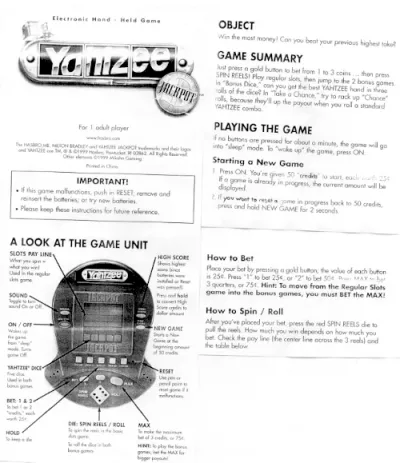 Yahtzee Jackpot