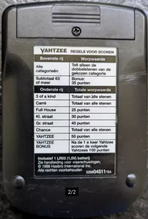 Yahtzee