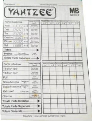Yahtzee