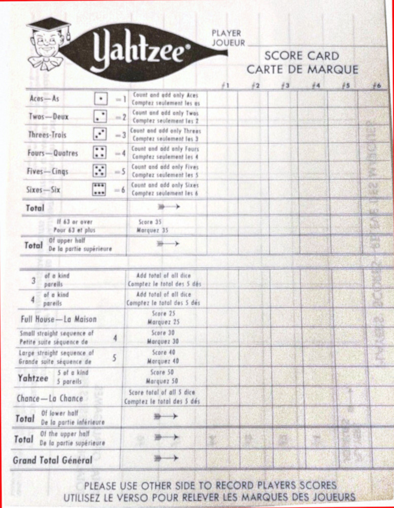 Yahtzee